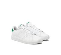 Chaussures Adidas Advantage ID3889 Blanc Vert Style Stan Smith Garçon Enfant