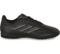 adidas Mixte Copa Pure II Club Football Boots Turf Chaussures, Carbon Black/Carbon/Gold Metallic, 45 1/3 EU