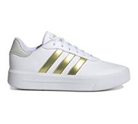Chaussures Adidas Court Platform pour Femme - Blanc - Talon Plat - Lacets 40