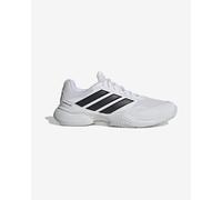 adidas Homme Gamecourt 3 Tennis Shoes, FTWR White/Core Black/Core Black, 41 1/3 EU