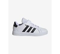 Adidas Chaussures Grand Court 2.0 Mixte enfant – Cloud White/Core Black/Cloud White – 31 1/2 EU