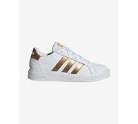 Chaussures adidas Grand Court 2.0 blanc doré enfant - 29