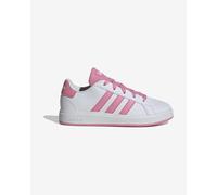 Chaussures adidas Grand Court 2.0 blanc pur rose clair enfant - 40