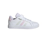 Chaussures Adidas Grand Court 2.0 El C Blanc Rose Junior IE5993 Originales