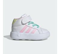 Chaussures Adidas Grand Court 2.0 Filles Bianco Sneaker Strap Pelle