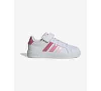 Chaussures adidas Grand Court 3.0 blanc pur rose enfant - 35