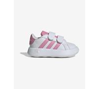 adidas Mixte bébé Grand Court 2.0 Shoes Kids, FTWR White/Bliss Pink/Core Black, 25 EU