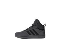 Chaussures ADIDAS Hoops 30 Mid Wtr Gris - Femme/Adulte - Lacets - Plat - Synthétique 36 2/3