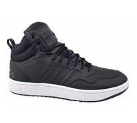 Adidas Homme Hoops 3.0 Mid Lifestyle Basketball Classic Fur Lining Winterized Shoes, Core Black/Core Black/Cloud White, 44 EU