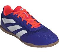 adidas Mixte Predator Club Football Boots Indoor Sala Chaussures, Cloud White/Lucid Blue/Solar Red, 42 2/3 EU