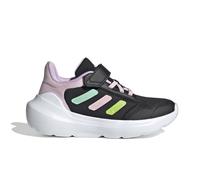 adidas TENSAUR Run 3.0 Shoes Children Chaussures de Course, Core Black/Clear Mint/Clear Pink, 21 EU