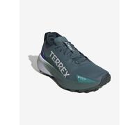 ADIDAS TERREX Chaussure basse 'Agravic' gentiane / bleu cyan / vert foncé / blanc cassé, Taille 41-41,5