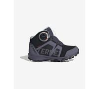 Chaussures adidas Terrex BOA Mid RAIN.RDY gris noir foncé enfant - 28