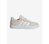 Chaussures adidas VL Court 3.0 beige blanc enfant - 35.5