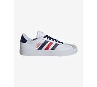 Chaussures adidas VL Court 3.0 blanc bleu marine rouge - 44(2/3)
