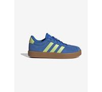 Chaussures adidas VL Court 3.0 bleu vert enfant - 35.5