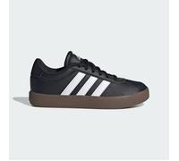 Chaussures - ADIDAS - VL Court 3.0 - Daim-Nubuck - Enfant - Couleur Core Black Cloud White Gum 38