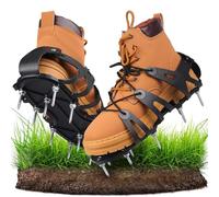 Chaussures aérateurs de pelouse | Chaussures d'aération à pointes avec sangles réglables, légères pour ameublir le sol de la maison, de la ferme, de la cour, des jardiniers en plein air, des