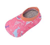 Chaussures antidérapantes pieds nus bande dessinée bébé chaussures chaussettes natation fille eau bébé chaussures d'intérieur 30, Rose, 32 Little Kids