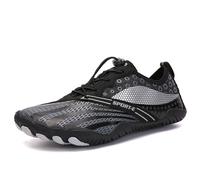 Chaussures Aquatiques Chaussure Plage Homme Sandales des pour La Mer De Eau Pieds Nus Femme d'eau Bateau D Water Shoes Barefoot Aller dans Leau Aquatique Piscine Et Plastique Chausson,A-Le Noir,44