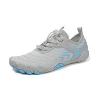 Chaussures Aquatiques Chaussures Multifonctions à Cinq Doigts, Sandales de randonnée Pieds Nus for la Natation/Le Cyclisme, Chaussures Aquatiques antidérapantes for l'extérieur(Lake Blue,42)