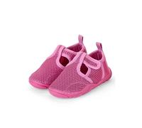 Sterntaler Chaussures de Bain Unies pour bébé - Séchage Rapide - Chaussures de Natation en Maille aérée avec Fermeture - Chaussons de Plage Confortables, Pourpre, 19/20 EU