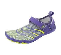 Chaussures Aquatiques Femme Chaussure D Eau Homme des pour La Mer Plage De Marche Aquatique Water Shoes Bateau Aller dans Leau d'eau Chausson Piscine Pieds Nus Sandales Plastique Et,Violet-239
