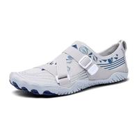 Chaussures Aquatiques Femmes Sport plongée randonnée Plage Piscine Confortables antidérapantes légères séchage Rapide Outdoor Nautique (Grey, 35)