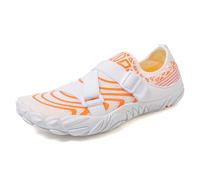 Chaussures aquatiques légères pour la randonnée, la plage et les sports nautiques, douces et respirantes, Orange, 44 EU