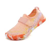 Chaussures aquatiques pieds nus confortables à semelle souple pour enfants - Chaussures de plage à double usage - Matériau à séchage rapide - Semelle antidérapante - Chaussures multi-sports pour