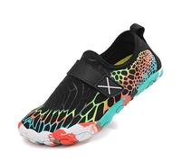 Chaussures aquatiques pieds nus confortables à semelle souple pour enfants - Chaussures de plage à double usage - Matériau à séchage rapide - Semelle antidérapante - Chaussures multi-sports pour
