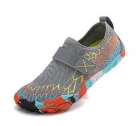 Chaussures aquatiques pieds nus confortables à semelle souple pour enfants - Chaussures de plage à double usage - Matériau à séchage rapide - Semelle antidérapante - Chaussures multi-sports pour