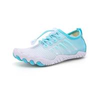 Chaussures Aquatiques Water Shoes for Boy & Gril - Quick-Dry Barefoot Sneakers for Beach, River,Outdoor Swmming Aqua(Blue,31)