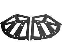 Chaussures Armoire Charnière froide acier roulé 3-couches Tiroir à chaussures Flip Rack Accessoire Noir Noir