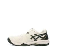 Chaussures: Asics Gel Padel Pro 5 Blanc Noir 1041a302 100-Taille-40.5 Argenté
