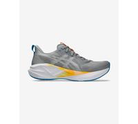 Chaussures ASICS Novablast 5 gris ciment blanc orange - 40