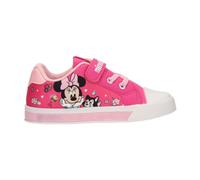 Chaussures avec lumières Minnie en Toile pour Enfant - Chaussures Lumineuses avec Semelle PVC pour garçon et Fille, légères et Confortables pour Tous Les Jours, Fuchsia, 29 EU