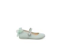 Chaussures Babies Cérémonie Nœud De Tulle Menthe 36