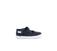 Chaussures Babies Fille À Scratch Style Basket Bleu Marine 27