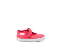 Chaussures babies fille à scratch style basket corail 29