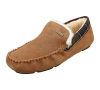 Barbour Monty Slippers - Sandales d'hiver homme Camel Suede 45