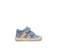 Chaussures Barefoot En Cuir Et En Daim Barefoot Sabby Vl Céleste- 25