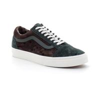Chaussures basses à lacets en daim pour adulte Old Skool - VANS - Vert - Scarab - Homme - Lacets - Plat 40
