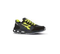 CHAUSSURES BASSES ASHER o ESD O1 FO SR NOIR/JAUNE - U POWER - RO20029 35