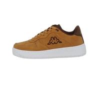 Kappa Maserta 4 Low Cut Basketball, Kid, Size 37 Basket, Jaune, Marron (Yellow Tan Brown)