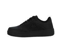 Chaussures basses cuir ou simili Maserta - Kappa - Homme - Noir - Lacets - Plat 44