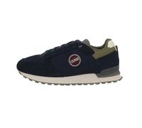 Chaussures basses cuir ou simili Travis authentic navy-gray-military green - Colmar 41