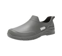 Chaussures Basses De Pluie Homme - Bottes En Caoutchouc Imperméables - Bottes De Jardin Confortables Et Antidérapantes - Botte D'Équitation - Travail Robustes Et Imperméables Gris 41