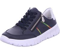 Chaussures basses de sport Rieker à semelle moulée mode en bleu, taille 38