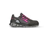 CHAUSSURES BASSES FEMME IVY s ESD S1PS FO SR NOIR-FUSHIA - U POWER - RN20126 38